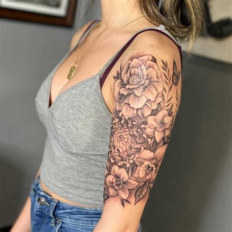 half sleeve on forearm|half shoulder sleeve tattoo.